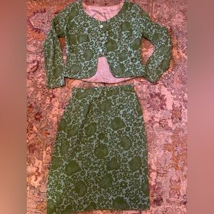 Vintage 2 piece skirt & blazer